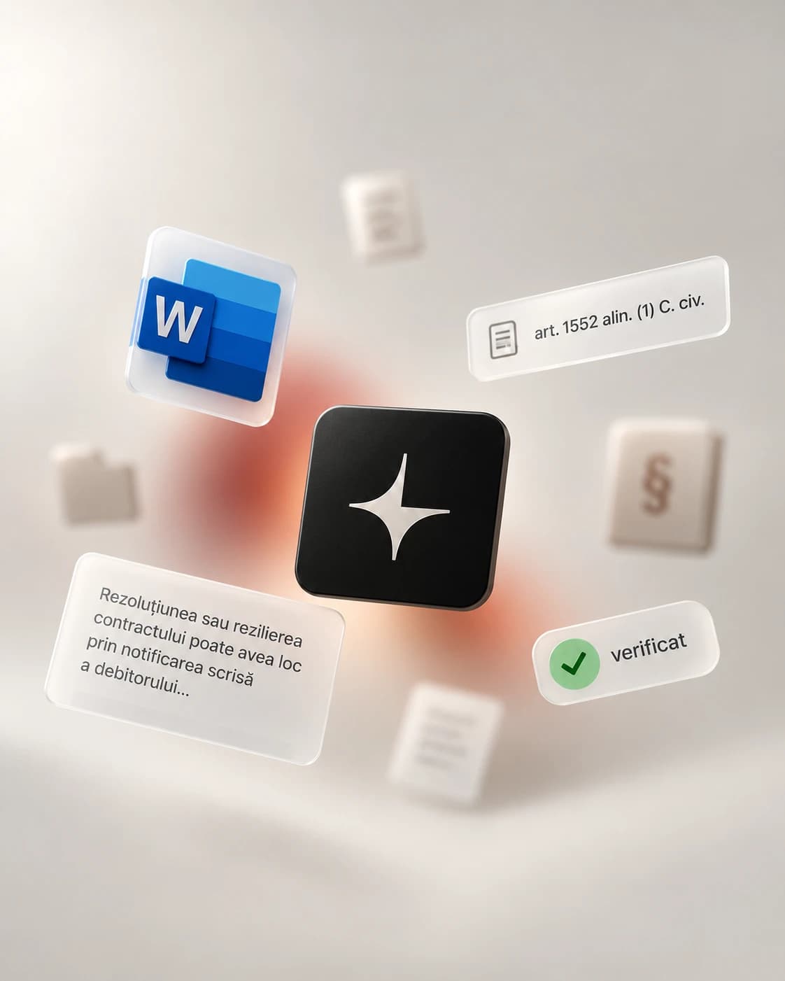 Aplicația Corpus, cu add-in integrat în Microsoft Word și o citare verificată